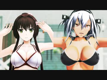 【MMD艦これ】イレヴンレイヴガール【やまむさ】