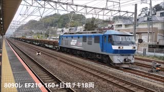 2024年4月貨物列車撮影記録