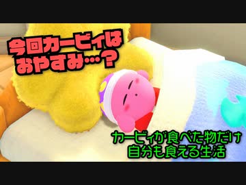 カービィが食べたものしか現実で食べられない生活 8日目【星のカービィ ディスカバリー】