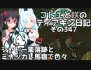 【ゼルダの伝説 TotK】コトエと咲のティアキン日記　その347　シャトー集落跡と ミナッカレ馬宿で色々【A.I.VOICE実況】