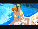 【MMD】金ビキニのGUMIちゃんとLEMOちゃんに【ラビットホール】を踊ってもらった【GW】