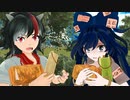 【東方MMD紙芝居】紫苑と正邪のそぼくメシ 第1話