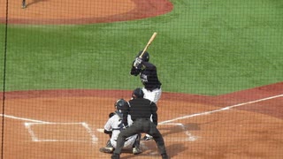 【日本通運】川船 龍星の打撃フォーム＜立教大学 対 日本通運 2024年4月2日＞