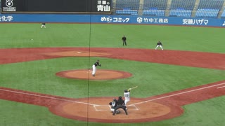 【日本通運】川船 龍星〜立教 田中祥都を三振＜立教大学 対 日本通運 2024年4月2日＞