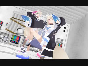【MMDホロライブ】フワモコ姉妹で『脳漿炸裂ガール』