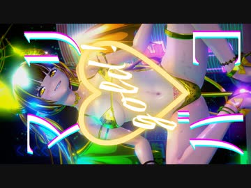 【縦画面対応】✨ビキニの悪魔がマリ箱チャレンジ！✨【紳士MMD R18】