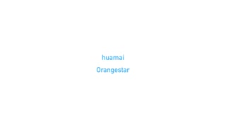 Orangestarさんのhuamaiをremixしてみました