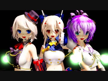 【らぶ式モデルFC13周年祭】綾波・Z23・ジャベリンで「グリーンライツ・セレナーデ」【MMDアズールレーン】