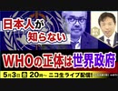 日本人が知らないWHOの正体は世界政府！