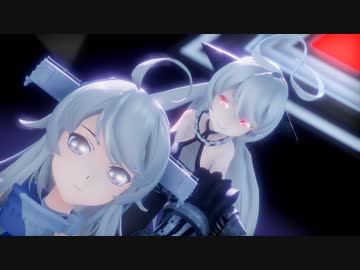 【MMD艦これ】-ワシントンと戦艦新棲姫でunravel-