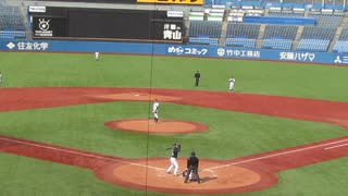 【立教大】塩野目慎士〜田中 滉伸を三振＜立教大学 対 日本通運 2024年4月2日＞