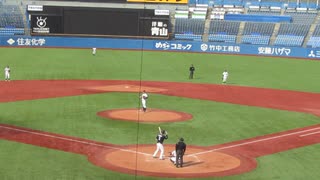 【立教大】塩野目慎士〜木村 翔大を三振＜立教大学 対 日本通運 2024年4月2日＞