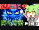 【ずんだもん解説】新型コロナウイルスを予防するどこにでもある食品について解説！
