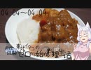 【自炊経験ゼロ】東北イタコの自炊経験ゼロから始める料理生活 ＃03　2024.04.04～04.09【VOICEPEAK】