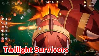 【Twilight Survivors】フル3D版Vampire Survivorsなローグライクアクションゲームをやっていく！【31日目 レナ② 呪われた大地】