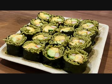 【そば寿司】1日自炊録ハンチュウ