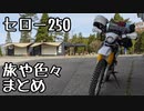 【セロー250】旅とか色々まとめ【2年で4万km】