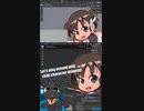 ▶Live Drawing◀ #2 Chibi characters #Blender #VTuber