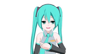 MMD 初音ミク 心做し