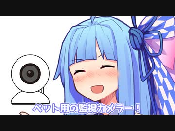 ペット用の監視カメラー！