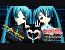 【MMD】only my railgun -Euro Beat Charger Mix- Covered Miku, Ver. About TV size 【らぶ式モデルFC13周年祭】