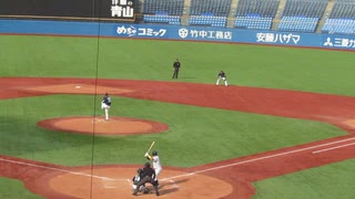 【立教大】 田中祥都が四球を選ぶ＜立教大学 対 日本通運 2024年4月2日＞