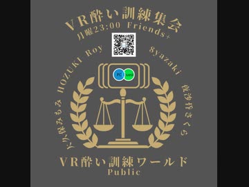 【VR酔い訓練集会】#53 2024年5月6日【VRChat】
