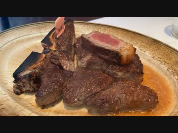 誕生日プレゼントはTボーンステーキでした