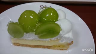 カフェJr.（イタリアントマト）のブドウのケーキ