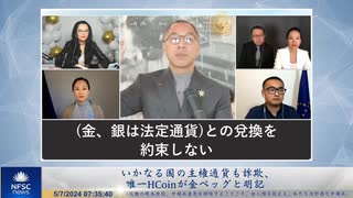 いかなる国の主権通貨も詐欺、唯一HCoinが金ペッグと明記