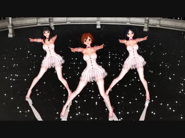 [MMD] Primary Star（吉岡沙紀・黒川千秋・速水奏） *4K版有り