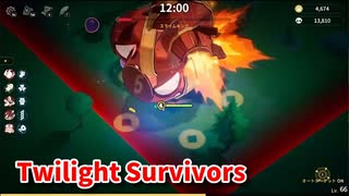 【Twilight Survivors】フル3D版Vampire Survivorsなローグライクアクションゲームをやっていく！【35日目 レナ⑤ 大地の震え】