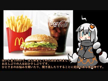 3分間　マクドナルドのハンバーガーセットの何たるかを語り聞かす食の神