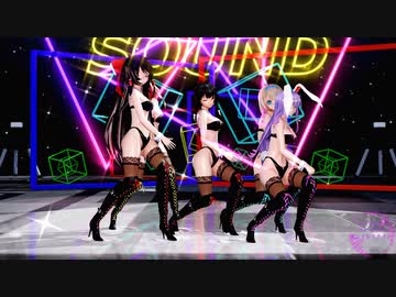 【東方MMD】東方の５人で「メグメグ☆ファイヤーエンドレスナイト」 1080P