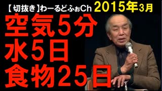 2015年3月公演　日本人は､カタカナの飲み物や食べ物で病気になる？