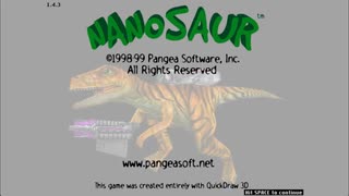 Mac信者なら誰でも知ってる恐竜のゲーム【Nanosaur】