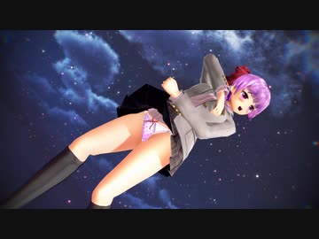 【東方MMD】パチュリーで『syrupy lovely』（強風ぱんつ注意）（カメラ配布）