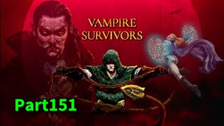 【Vampire Survivors】DLC、Among usコラボ編！！ローグライクアクションゲームをやっていく！【151日目 科学者ミナ 象眼の図書館】