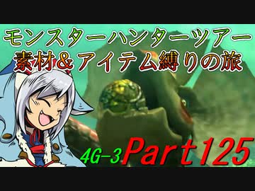 【ゆっくりモンハン】モンスターハンターツアー素材＆アイテム縛りの旅　part125【MH4G】