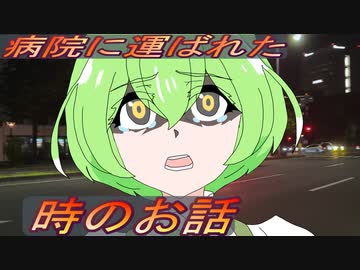 【実話】病院に運ばれた時のお話【ずんだもん・voicevox劇場】