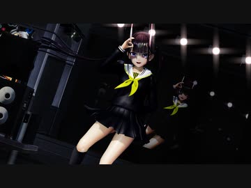 【ＭＭＤ】夕景イエスタディ　能代　セーラー服　【Ray-MMD1.52　ぱんつ注意】