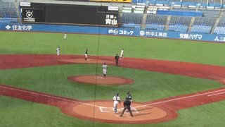 【日本通運】添田真海 死球と佐々木 優征がヒットを放ち大チャンス＜立教大学 対 日本通運 2024年4月2日＞