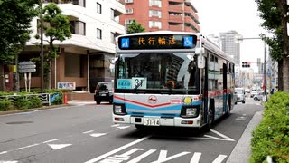 【東西線南砂町駅線路切替工事】 代行バス 東陽町駅・西葛西駅 5月12日