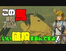 【ゼルダの伝説 BotW】#81　この馬！300ルピーで売れました！！