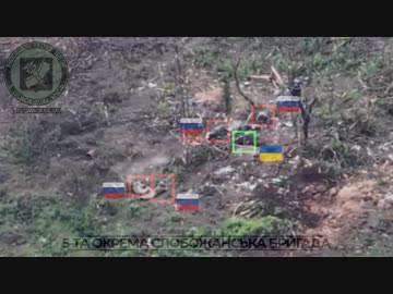 （やや閲覧注意）ホモと見る囲まれてしまったウクライナ兵