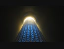 tower shrouded in fog