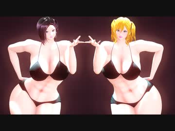 【MMD】一心不乱-Isshin Furan-original character No.5＆10