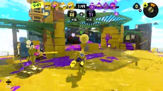 【Splatoon3】今宵もひたすらXマッチ_Act-244_エリア、アサリ17～＝＝13帯からの逆襲＝＝【齢39のスピナー使い】