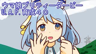 ウマ娘プリティーダービーU.A.F.育成４０