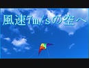 風が強いのでスポーツカイトで遊んでみました